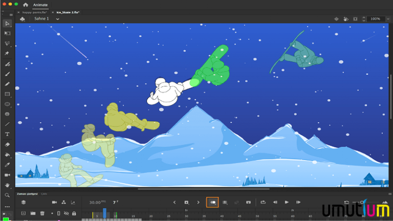 Adobe Animate CC İle Yolların Oluşturulması 6 adobe animate dersleri