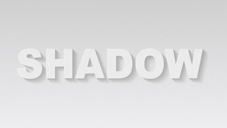 adobe illustrator yaziya golge efekti vermek