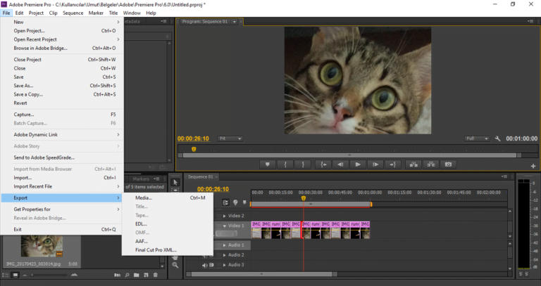 Adobe Premiere'de Youtube İçin Export Nasıl Alınır? 4 adobe premiere youtube icin export alma