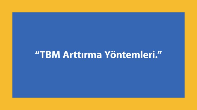 Google Adsense TBM Arttırma Yöntemleri 4 tbm arttirma yontemleri