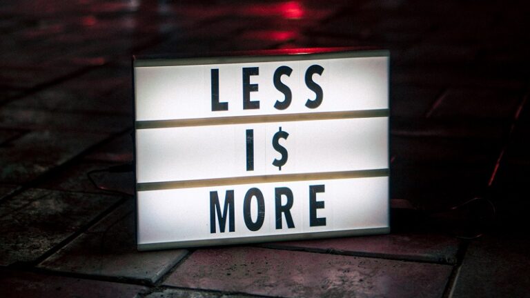 Less is More Nedir? 1 less is more nedir
