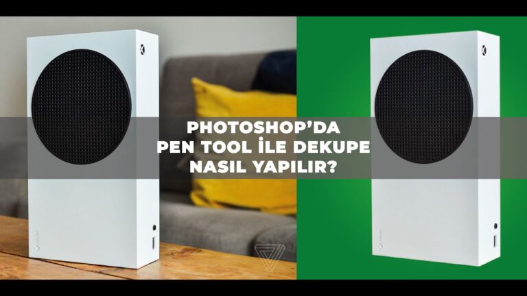 Photoshopda Pen Tool Ile Dekupe Nasil Yapilir