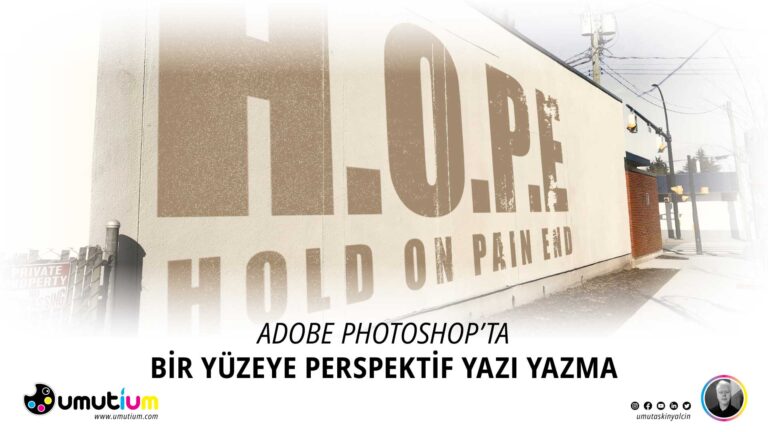 Adobe Photoshop'ta Bir Yüzeye Perspektif Yazı Yazma 10 Adobe Photoshopta Bir Yuzeye Perspektif Yazi Yazma